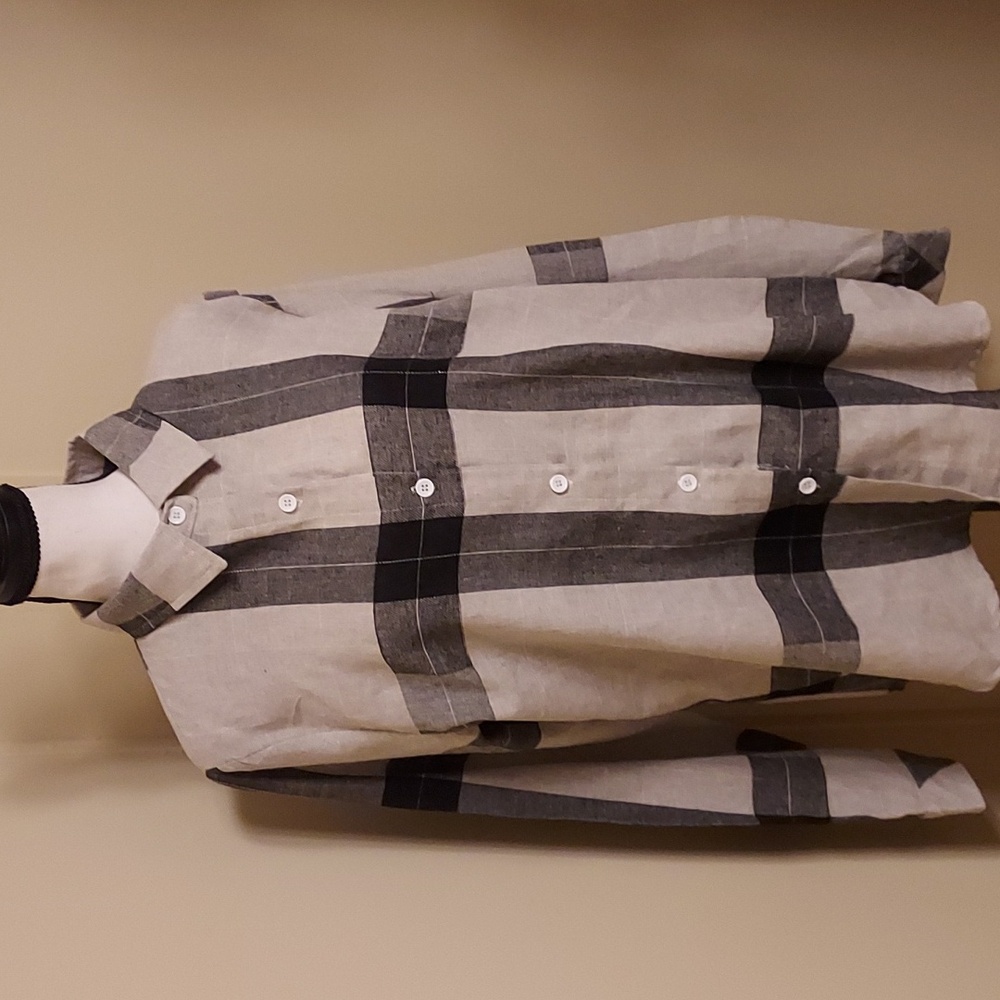 Gracila Gray Button Down Shirt